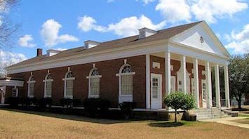 Phillips Memorial Auditorium on the campus of Lincoln School is among the sites now designated a historic district on the National Register of Historic Places.