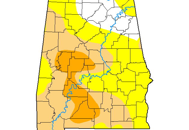 U.S. Drought Monitor's map
